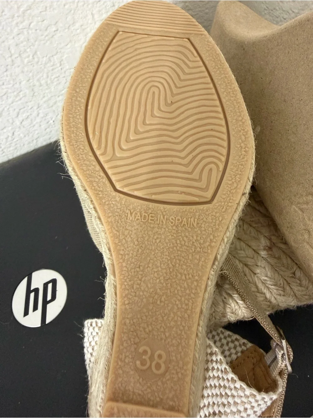 Paseart espadrille wedge